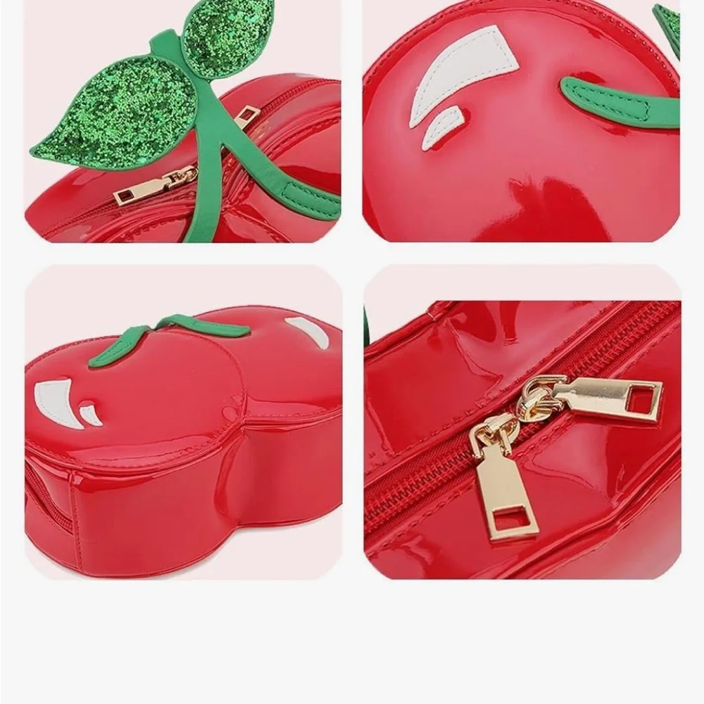 NWT CHERRY CROSSBODY PURSE - Picture 6 of 7